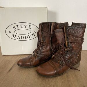 Steve Madden Troopa Combat Boots